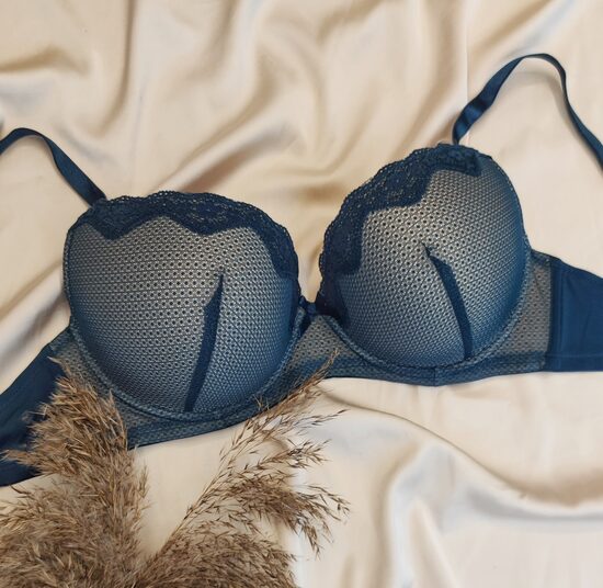 D dydis: mėlyna liemenėlė 2D0007